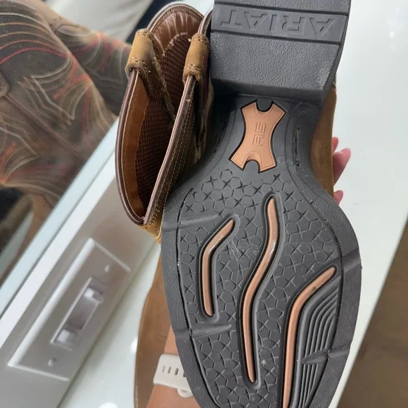 Ariat Men's Brown Western Boots - Picture 5 of 7